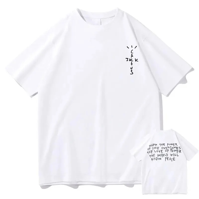 Cactus Jack Tee - Rapper Cactus Jack Graphic Cotton T