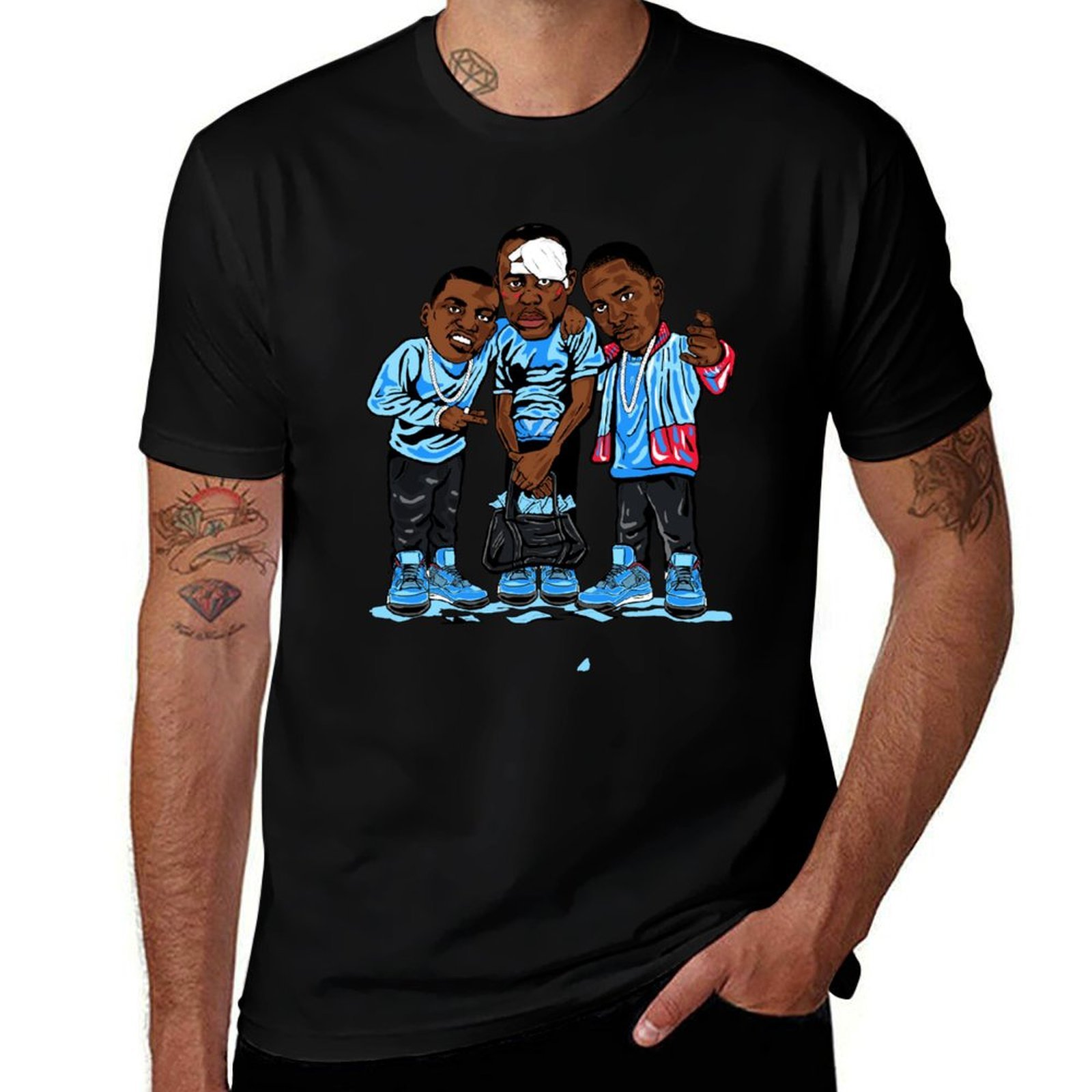 Cactus Jack Tee - Everybody Eats Paid In Full Cactus