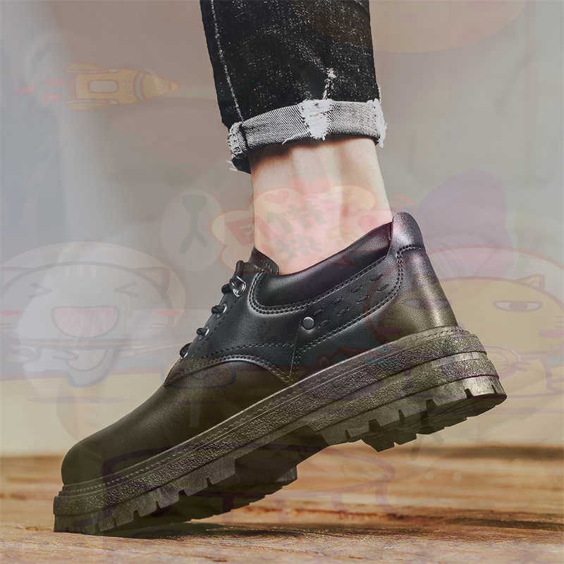 Streetwear Brand Design Ideas - Dark Natural Leather Fashion Trainers Tennis
