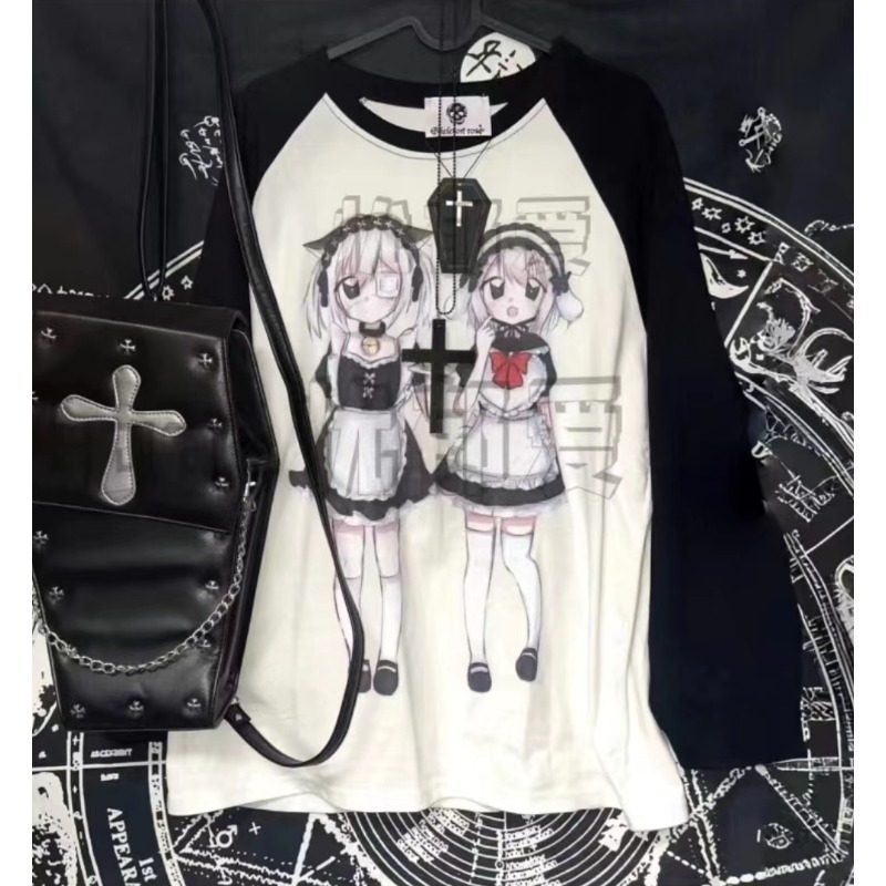 Streetwear Brand Y2K - Japanese Subculture Sweet Y2k Long Shirt