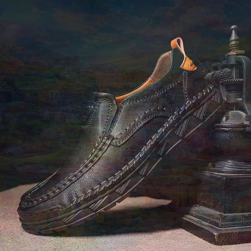 Streetwear Brand Design Ideas - 39 Slipon Sneakers Man 46 Walking