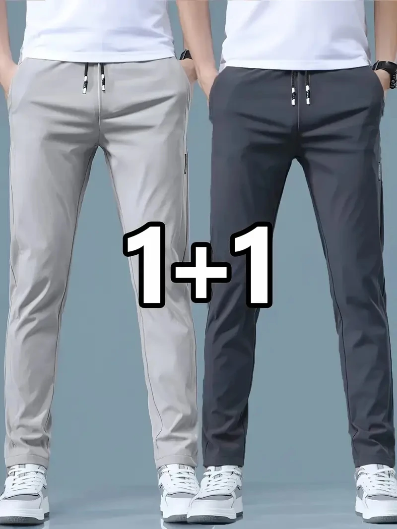 2026 2 Pieces Men's Casual Ice - огляд і ціна Streetwear Brand Joggers