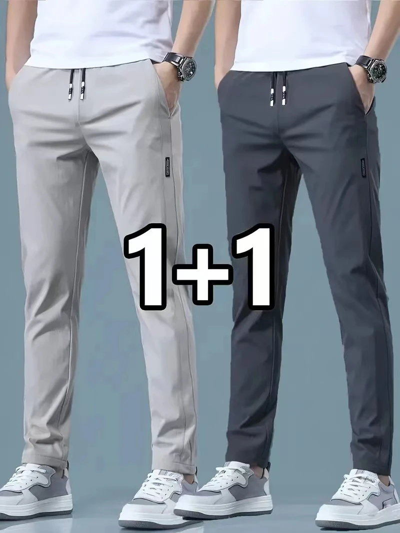 2026 2 Pieces Men's Casual Ice - огляд і ціна Streetwear Brand Joggers