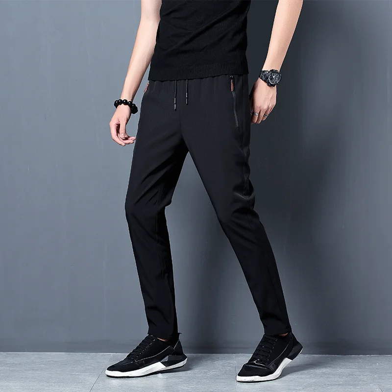 Men's Casual Pants Stretch Sli - огляд і ціна Streetwear Brand Joggers